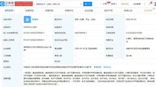 富瀚微成都设全资子公司，加码数字内容制作与集成电路制造